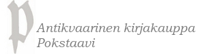 Antikvaarinen kirjakauppa Pokstaavi Oy
